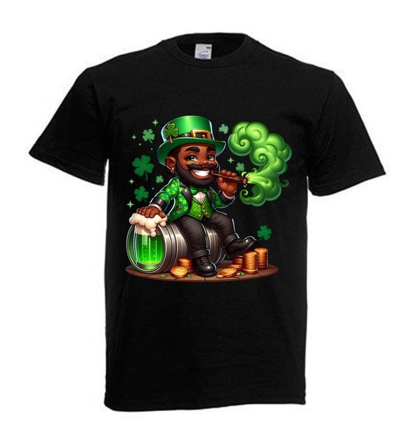 Tshirt Unisex mit Coolen Druck Weed Ganja Hanf Cannabis Psychedelic (Größe & Farbe auswählen) TSFBW762