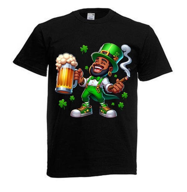Tshirt Unisex mit Coolen Druck Weed Ganja Hanf Cannabis Psychedelic (Größe & Farbe auswählen) TSFBW763