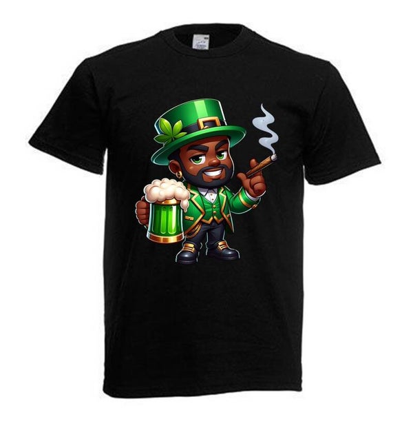 Tshirt Unisex mit Coolen Druck Weed Ganja Hanf Cannabis Psychedelic (Größe & Farbe auswählen) TSFBW764