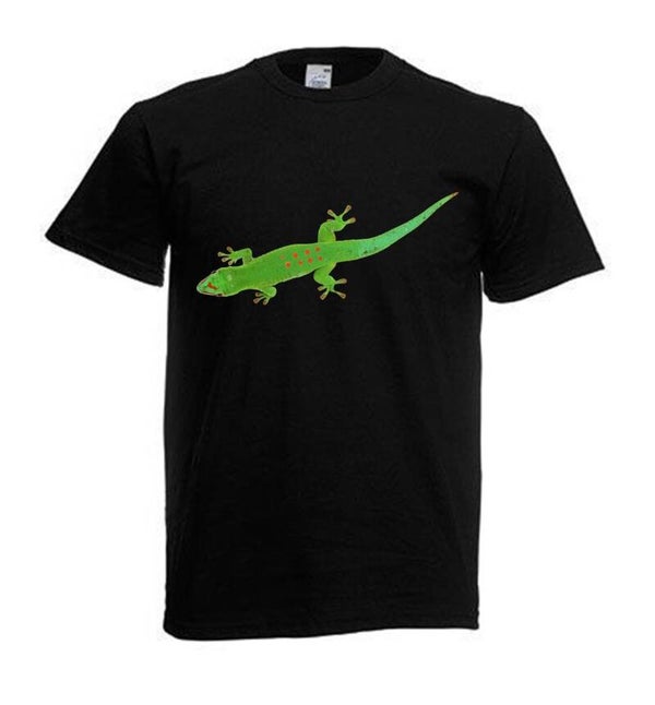 Tshirt Unisex mit Coolen Druck Reptilien Gecko Schlange (Größe & Farbe auswählen) TSFBR77