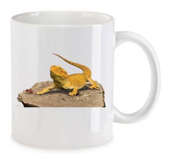 Tasse Reptilien Weiß mit Druck (Siehe Foto) TFBR79