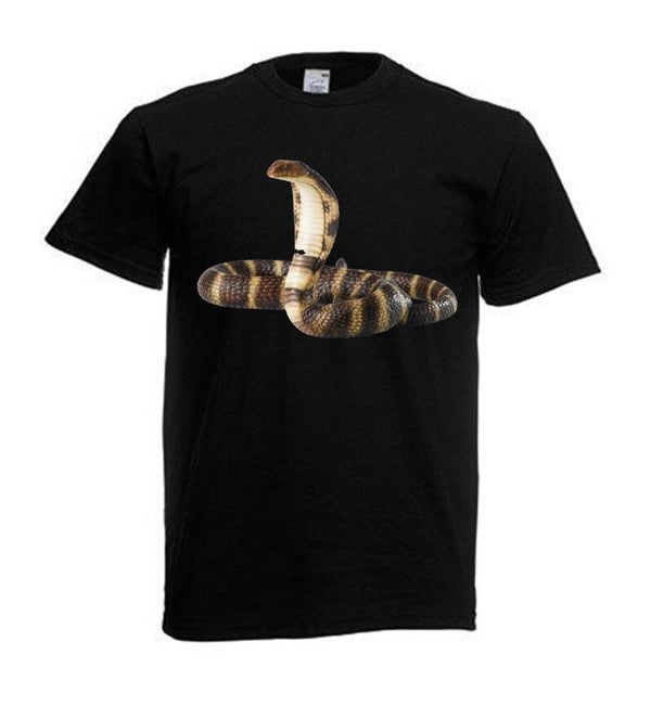 Tshirt Unisex mit Coolen Druck Reptilien Gecko Schlange (Größe & Farbe auswählen) TSFBR8
