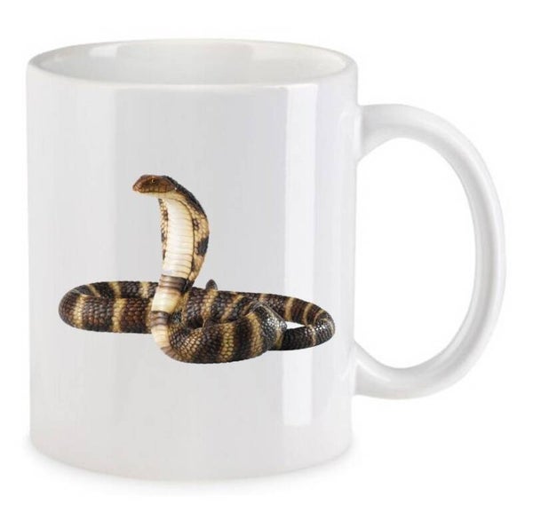 Tasse Reptilien Weiß mit Druck (Siehe Foto) TFBR8