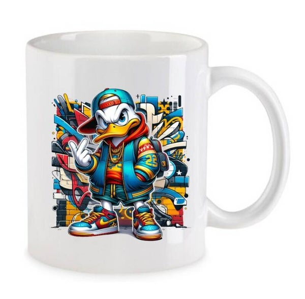 Tasse Fun Film Comic Action Spass Weiß mit Druck (Siehe Foto) TFBG81