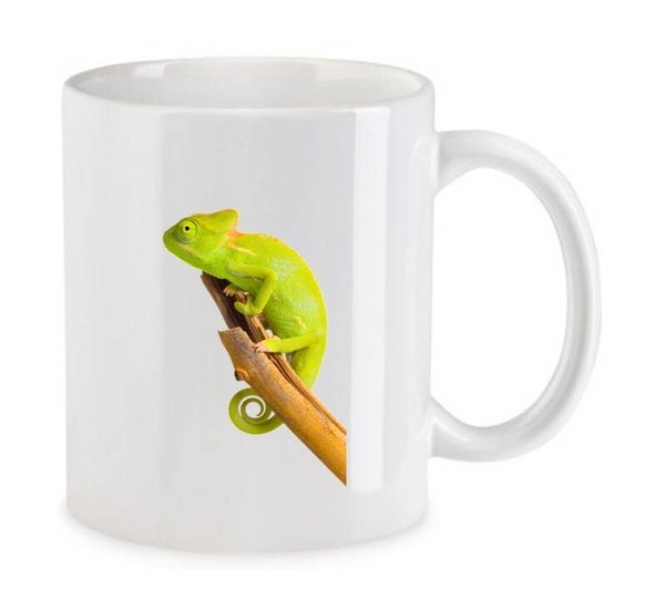 Tasse Reptilien Weiß mit Druck (Siehe Foto) TFBR81