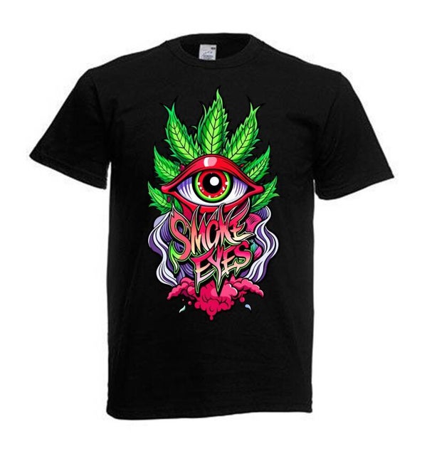 Tshirt Unisex mit Coolen Druck Weed Ganja Hanf Cannabis Psychedelic (Größe & Farbe auswählen) TSFBW829