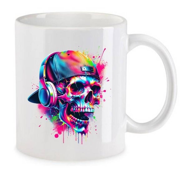 Tasse Fun Film Comic Action Spass Weiß mit Druck (Siehe Foto) TFBG84
