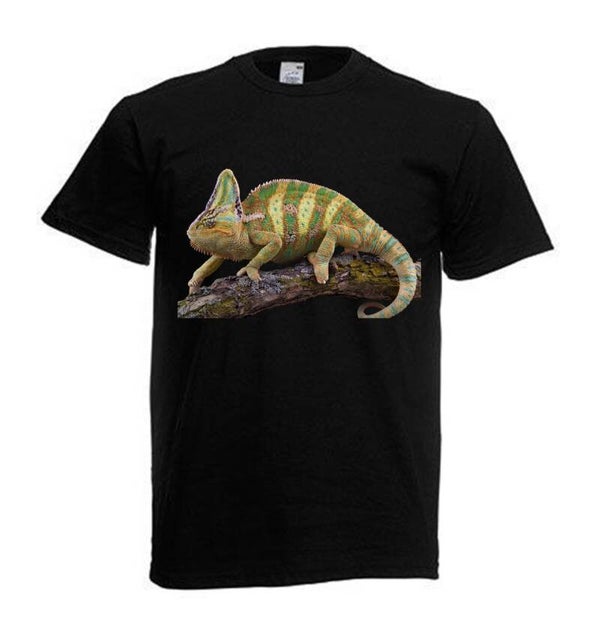 Tshirt Unisex mit Coolen Druck Reptilien Gecko Schlange (Größe & Farbe auswählen) TSFBR84
