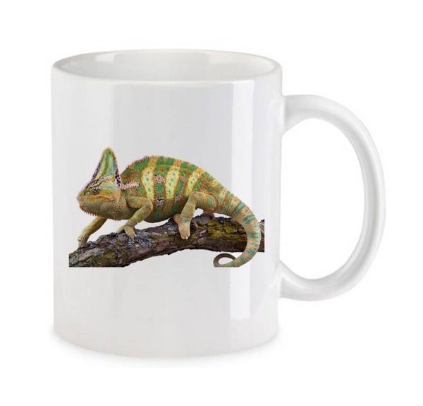 Tasse Reptilien Weiß mit Druck (Siehe Foto) TFBR84