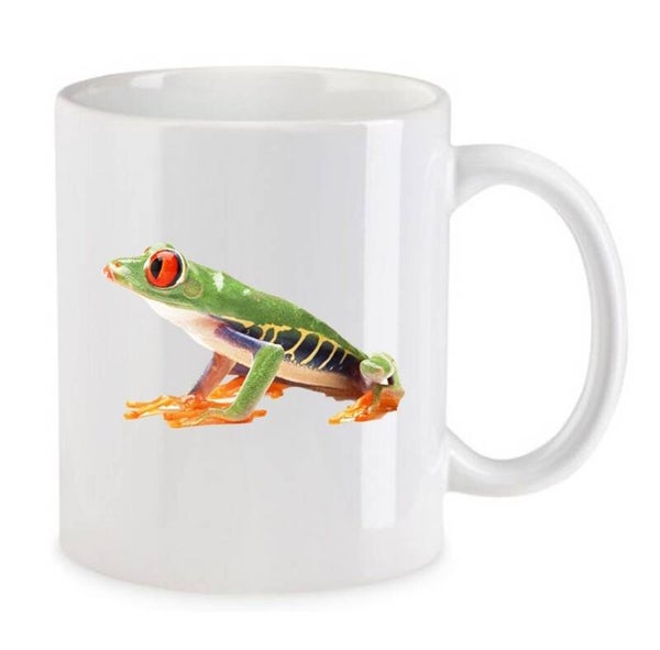 Tasse Reptilien Weiß mit Druck (Siehe Foto) TFBR86