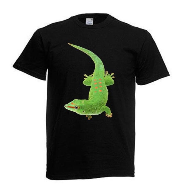 Tshirt Unisex mit Coolen Druck Reptilien Gecko Schlange (Größe & Farbe auswählen) TSFBR88