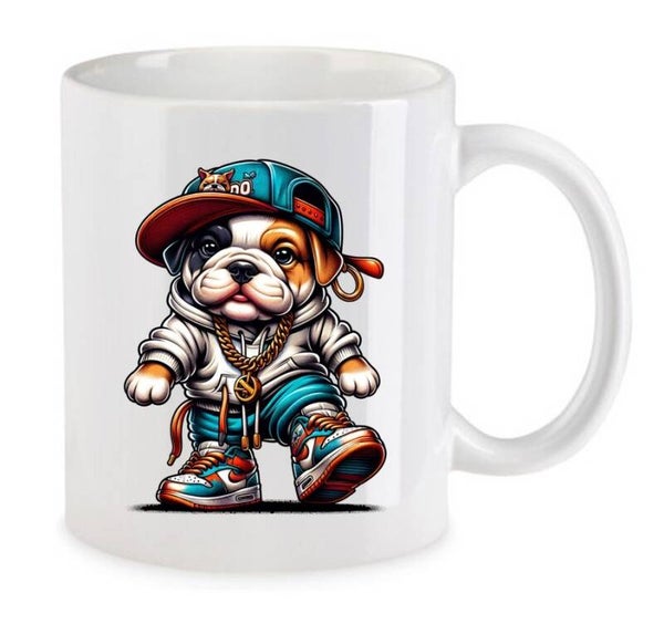 Tasse Fun Film Comic Action Spass Weiß mit Druck (Siehe Foto) TFBG88