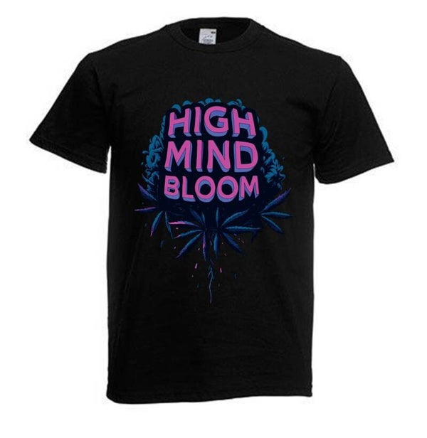 Tshirt Unisex mit Coolen Druck Weed Ganja Hanf Cannabis Psychedelic (Größe & Farbe auswählen) TSFBW880