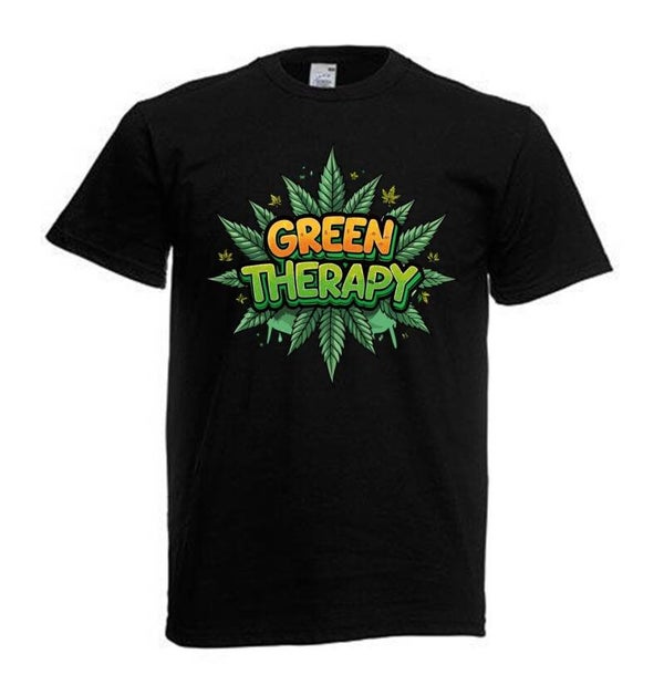 Tshirt Unisex mit Coolen Druck Weed Ganja Hanf Cannabis Psychedelic (Größe & Farbe auswählen) TSFBW885
