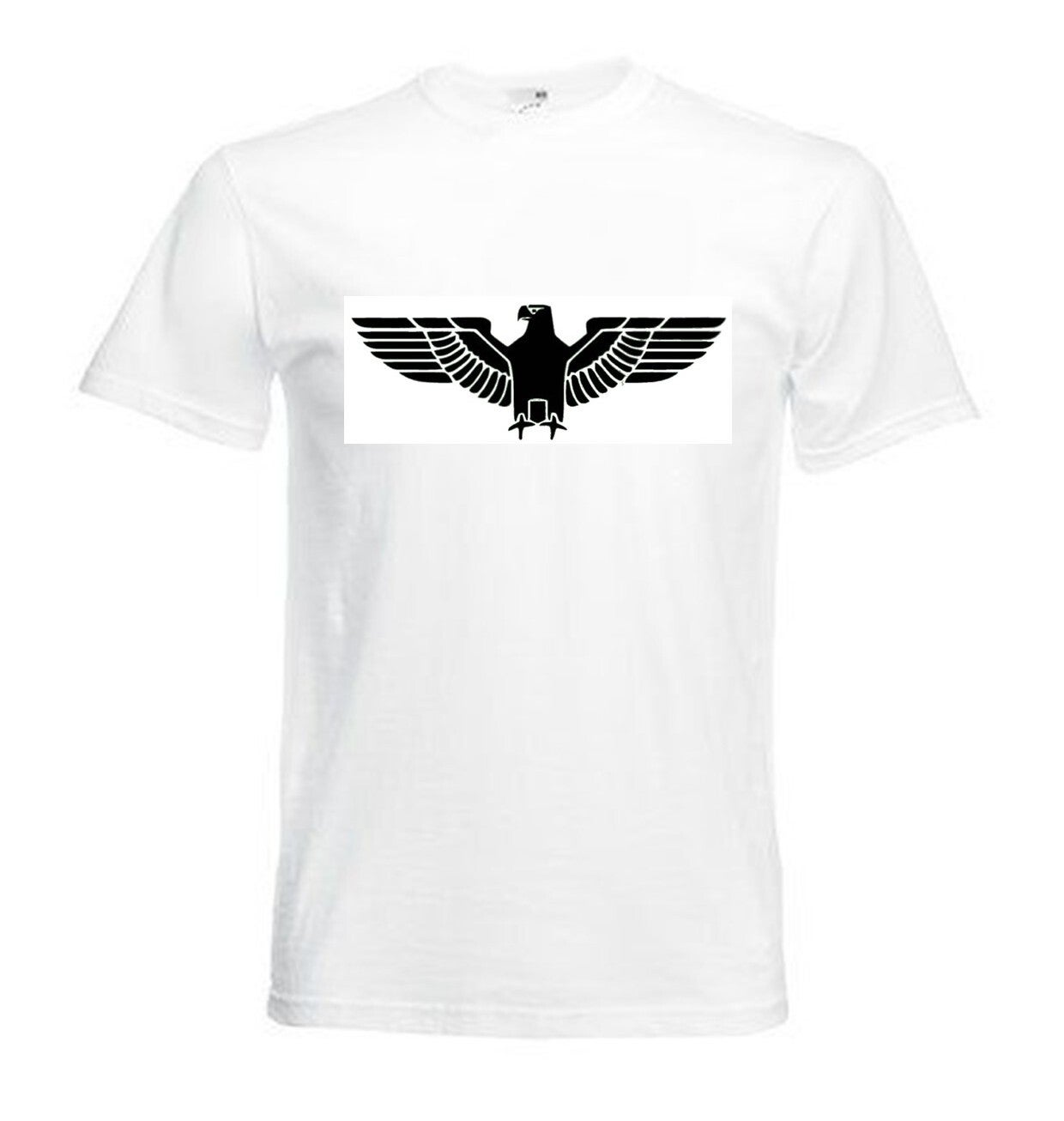 Tshirt Unisex mit Coolen Druck Adler Totenkopf Fun (Größe & Farbe auswählen) TSFBSW9