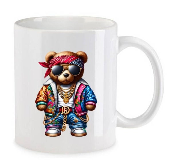 Tasse Fun Film Comic Action Spass Weiß mit Druck (Siehe Foto) TFBG92