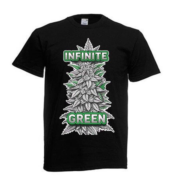 Tshirt Unisex mit Coolen Druck Weed Ganja Hanf Cannabis Psychedelic (Größe & Farbe auswählen) TSFBW930