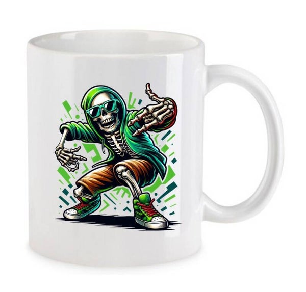 Tasse Fun Film Comic Action Spass Weiß mit Druck (Siehe Foto) TFBG94