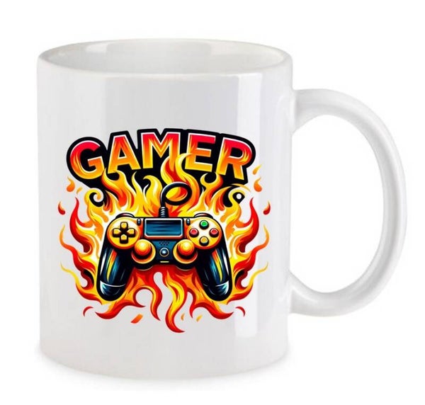 Tasse Fun Film Comic Action Spass Weiß mit Druck (Siehe Foto) TFBG98