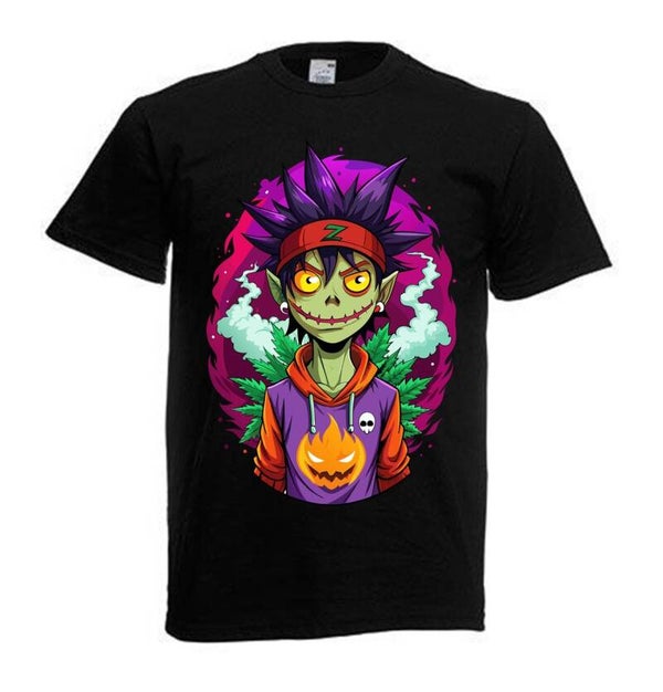 Tshirt Unisex mit Coolen Druck Weed Ganja Hanf Cannabis Psychedelic (Größe & Farbe auswählen) TSFBW985
