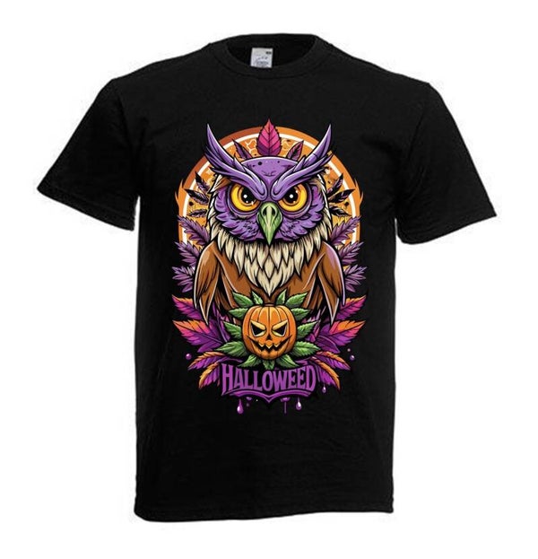 Tshirt Unisex mit Coolen Druck Weed Ganja Hanf Cannabis Psychedelic (Größe & Farbe auswählen) TSFBW992