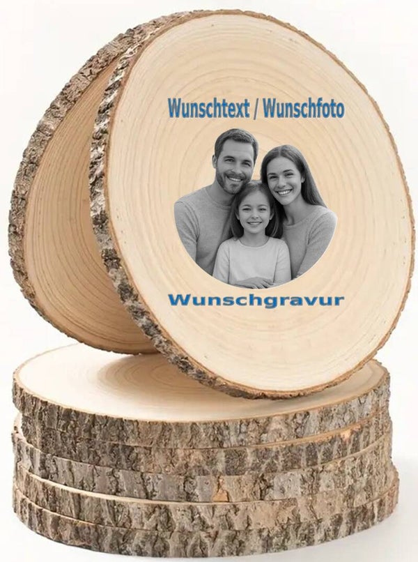 Baumstupf mit Wunschgravur