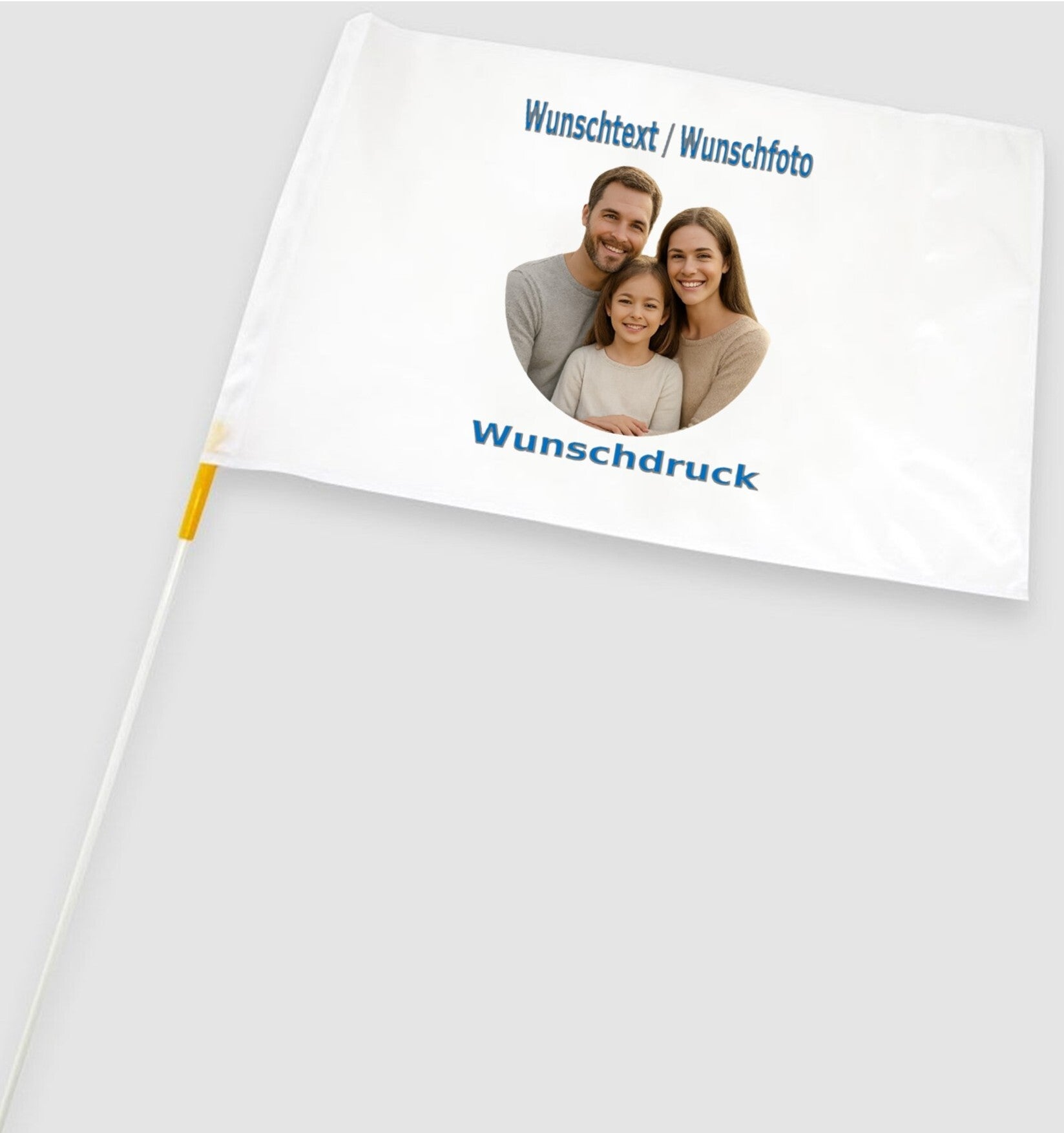 Flagge Fahne mit Wunschdruck