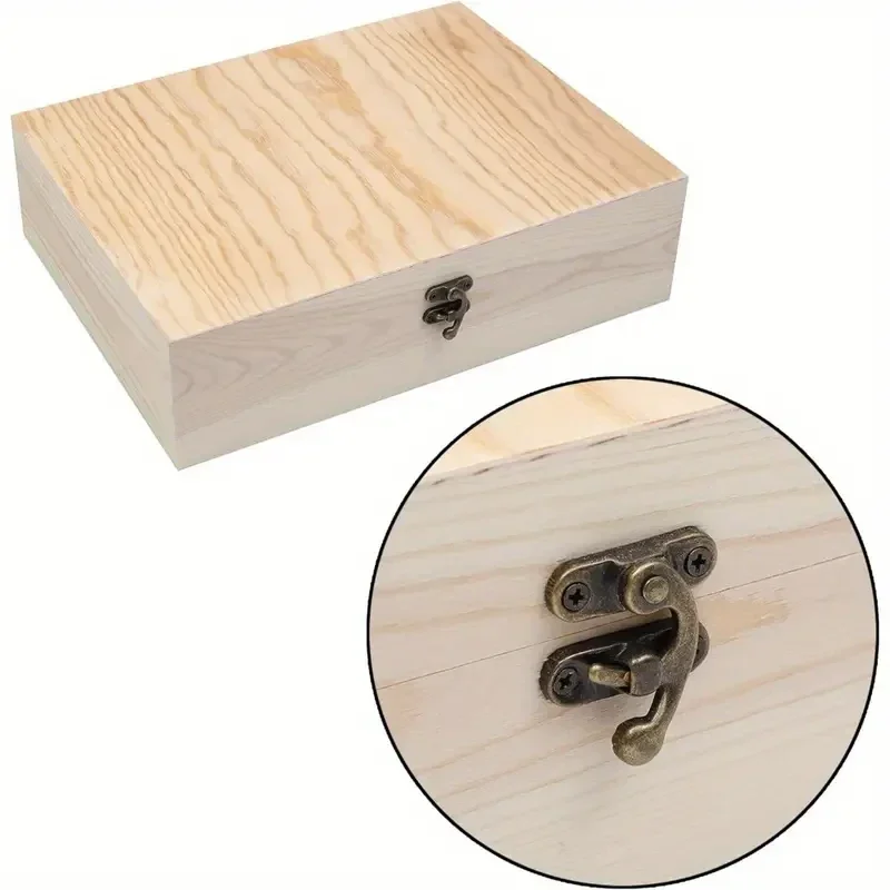 Holzkiste S mit Wunschgravur