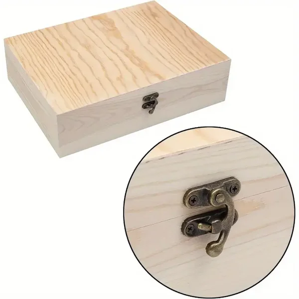 Holzkiste S mit Wunschgravur