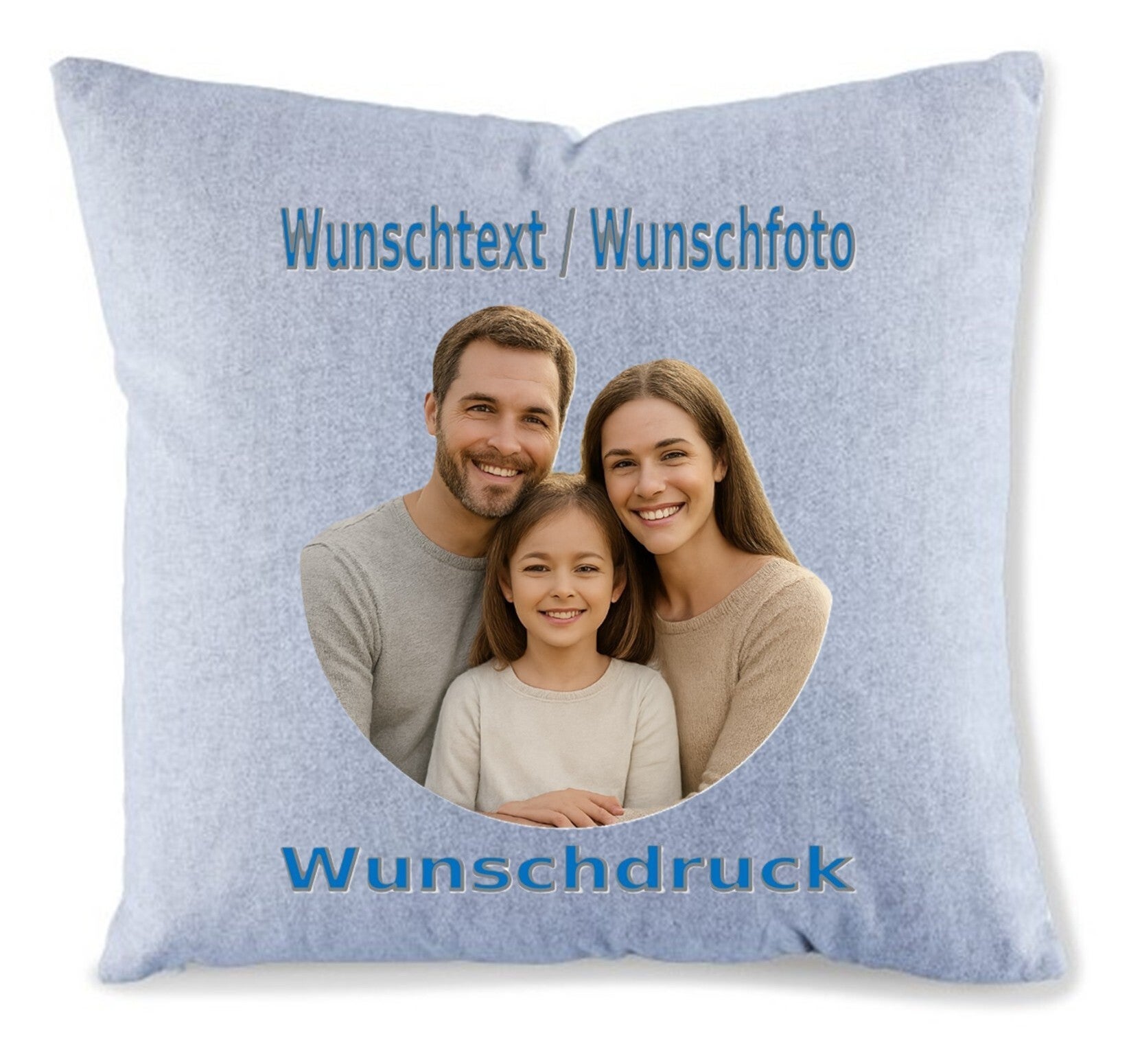 Kissen mit Wunschdruck Vintage