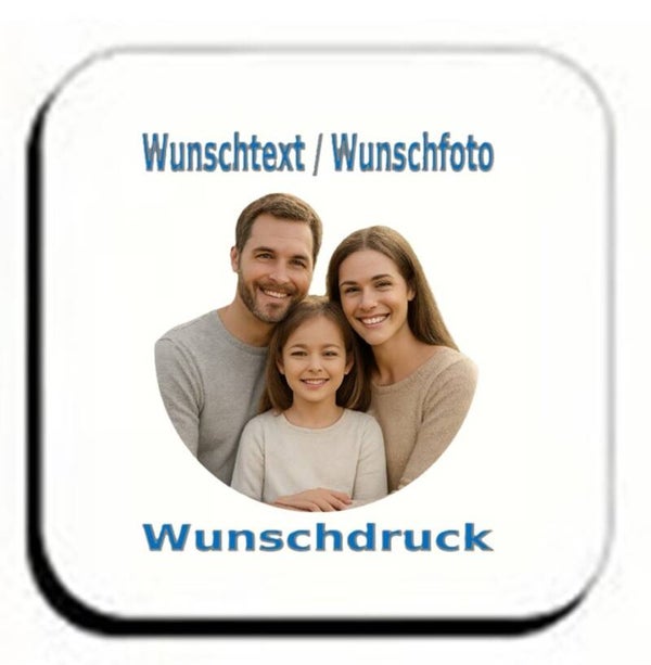 Magnet mit Wunschdruck