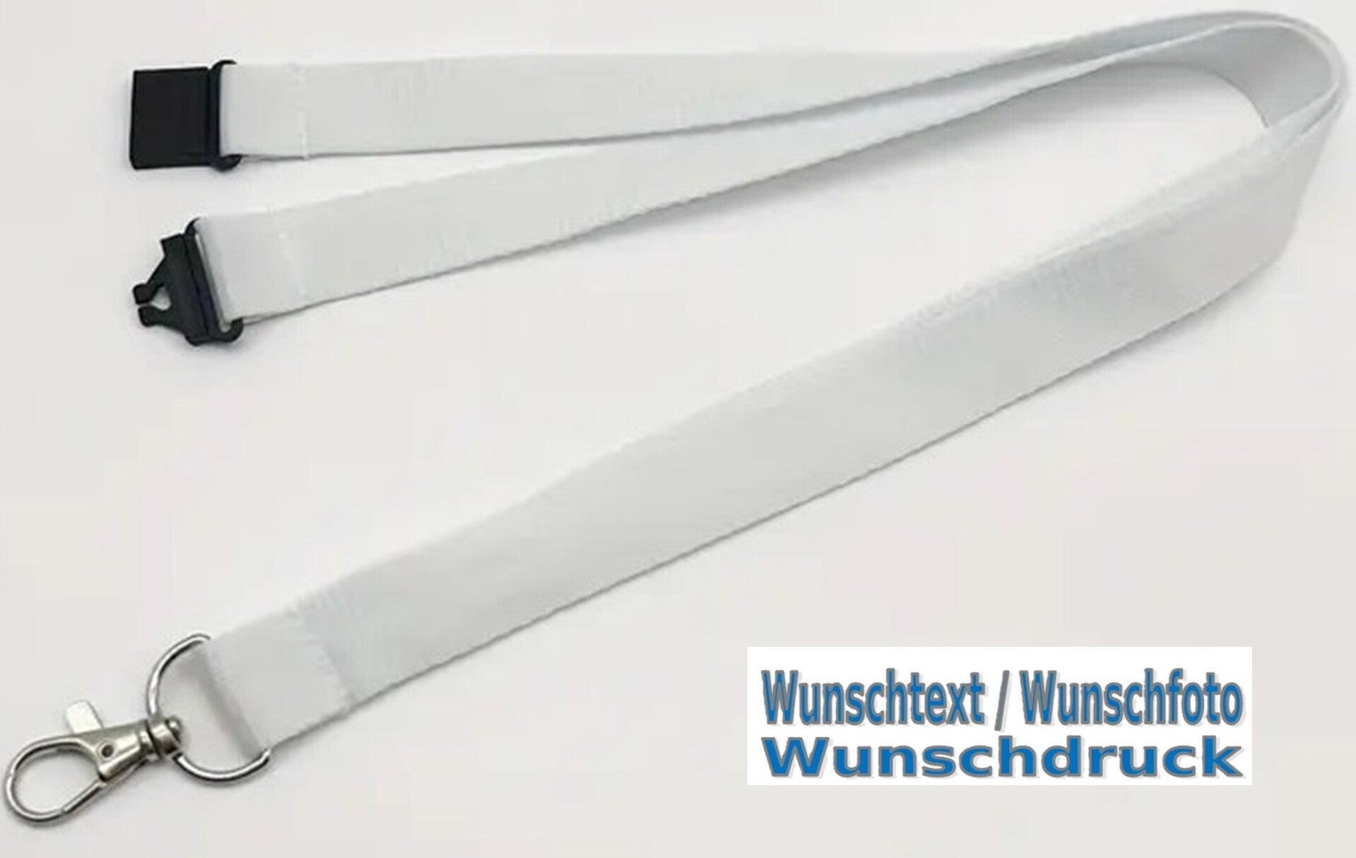 Schlüsselanhänger Lang mit Wunschdruck