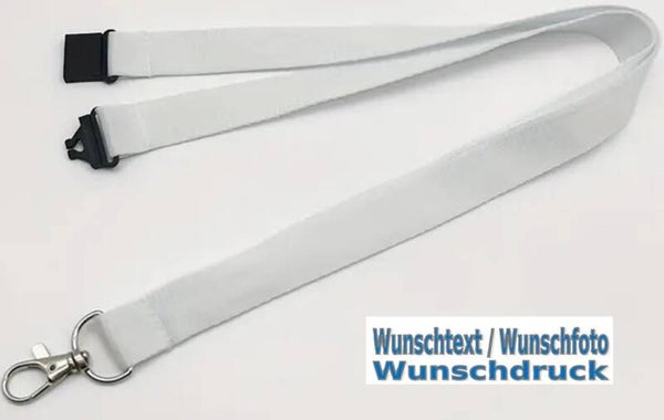 Schlüsselanhänger Lang mit Wunschdruck
