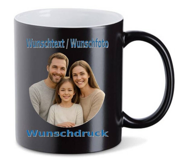 Tasse Farbwechsel mit Wunschdruck TNW