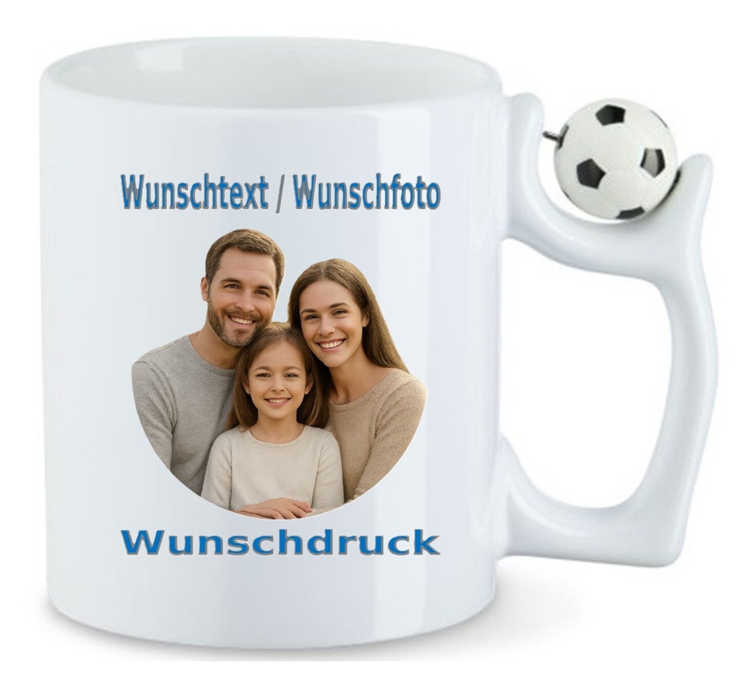 Tasse Fußball mit Wunschdruck TNW