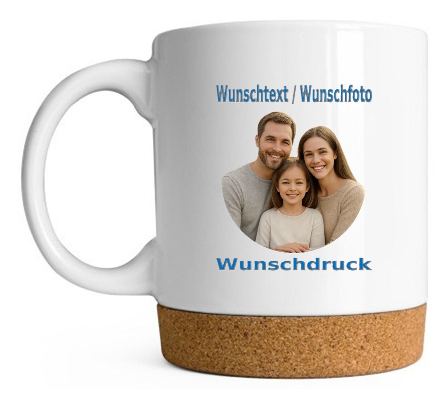 Tasse Korkboden mit Wunschdruck TNW