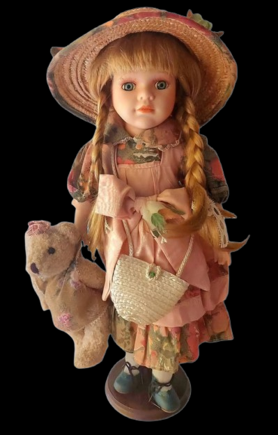 Leonardo Collection porcelain doll
