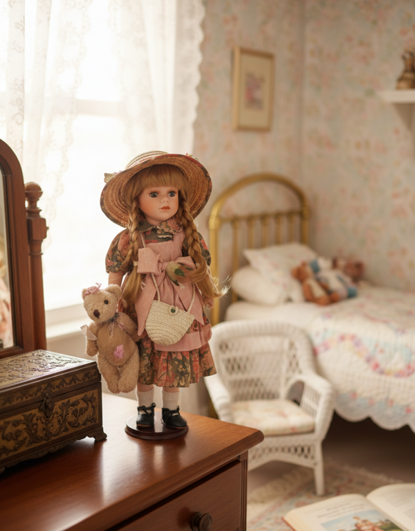 Leonardo Collection Porcelain Doll