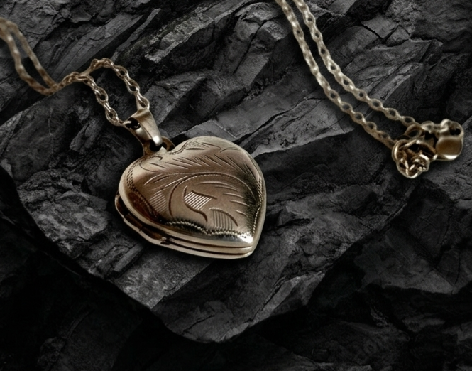 Vintage 925 Silver Locket