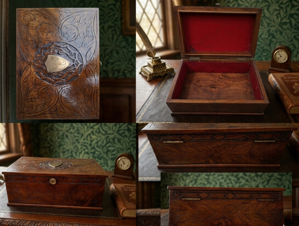 Art Nouveau Victorian Jewellery Box