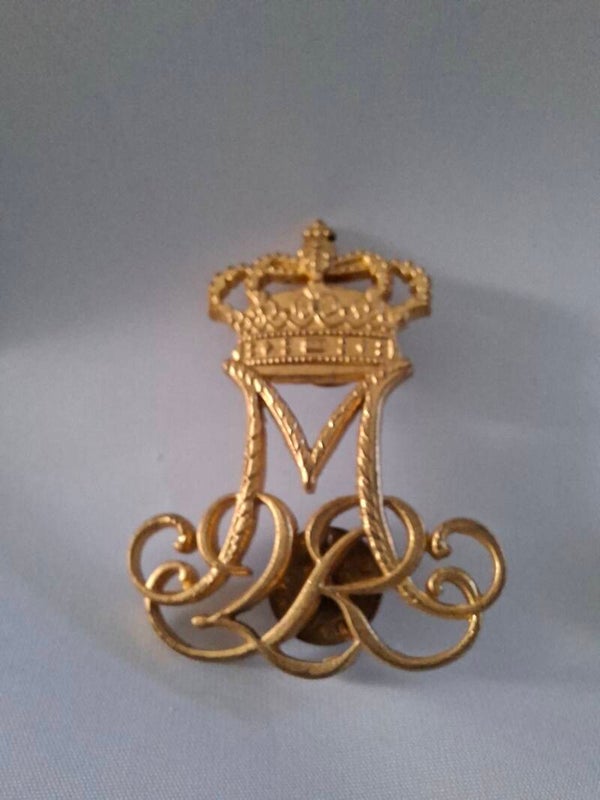 Royal Monogram Insignia Pin, Queen of Denmark