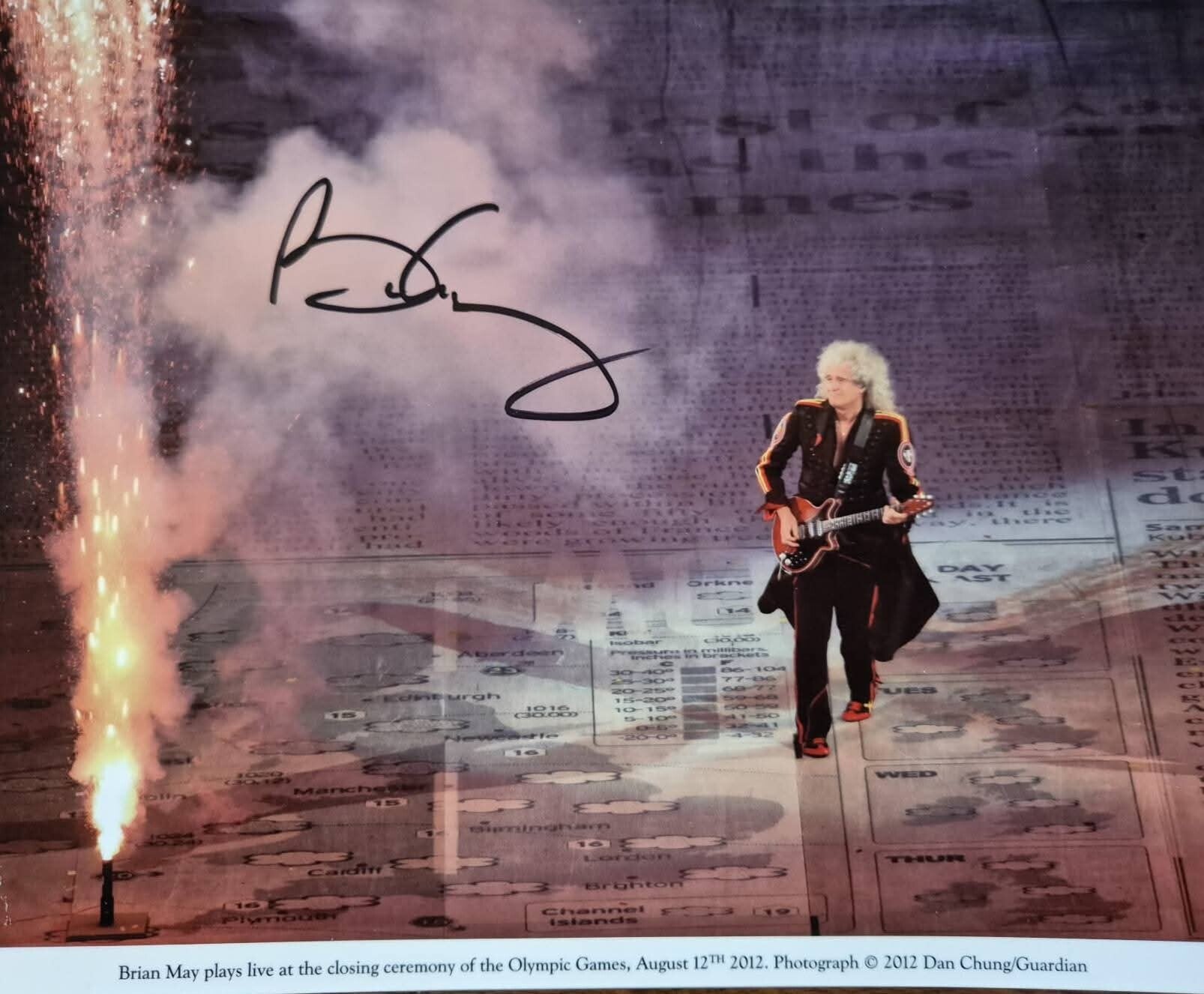 Brian May Autograph