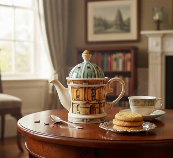 Vintage 1990's Past Times Teapot