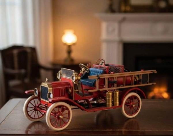 1990s Franklin Mint 1916 Ford Model T Fire Truck