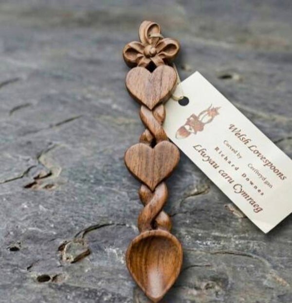 2000 Vintage Welsh Love Spoon