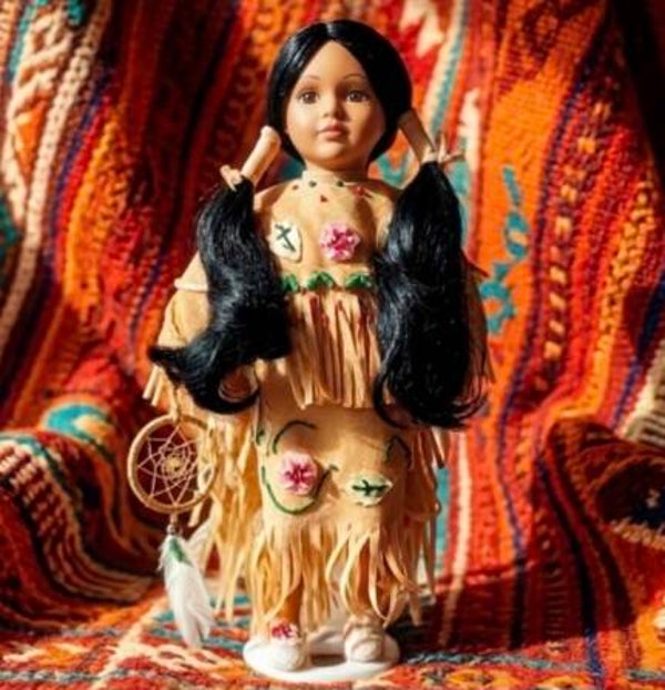 1990s  Leonardo Collection Porcelain Doll
