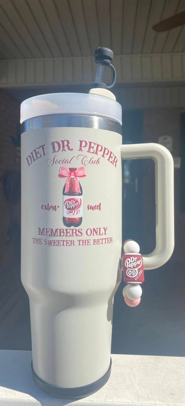 Diet Dr. Pepper Social Club Tumbler Set