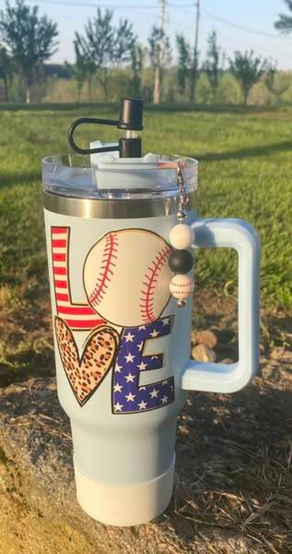 LOVE Baseball Tumbler Set