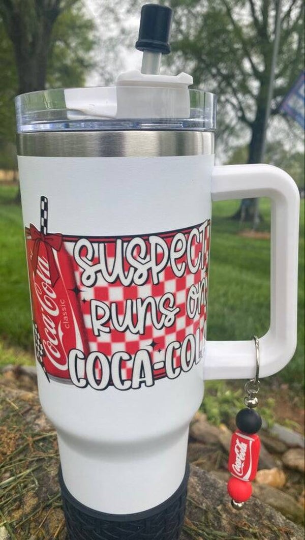 Suspect Runs on Coca-Cola Tumbler Set