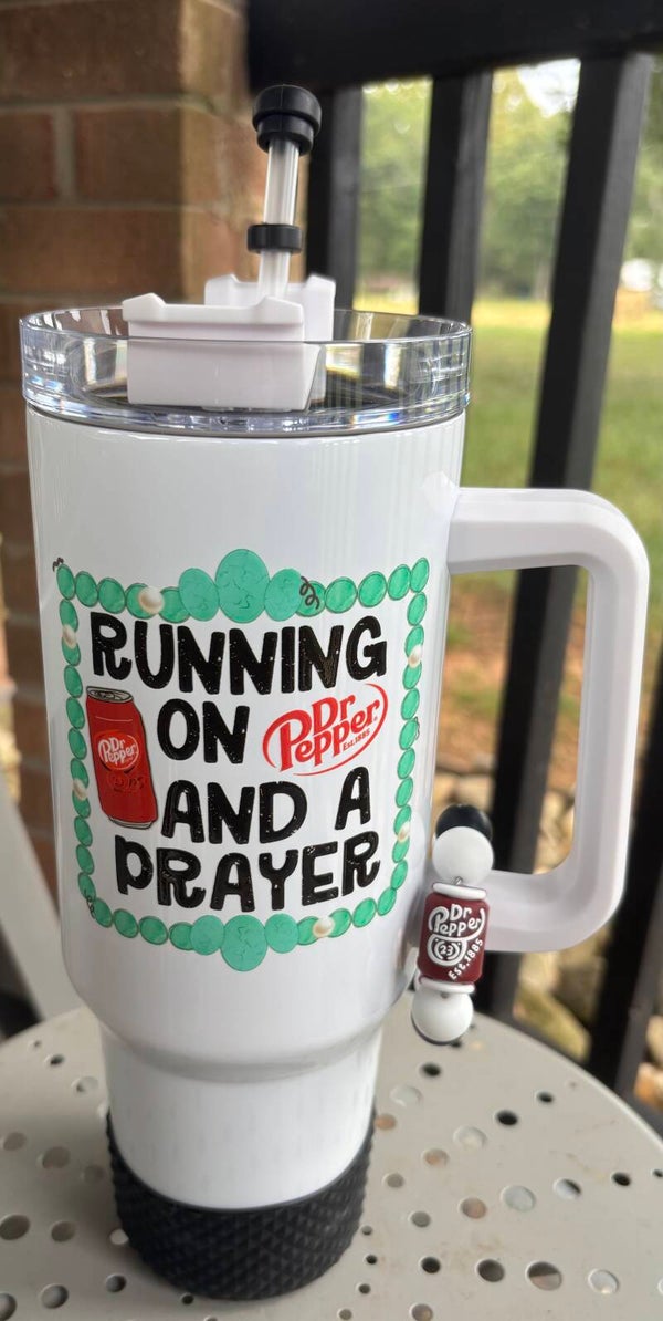 Running on a Prayer Tumbler Set